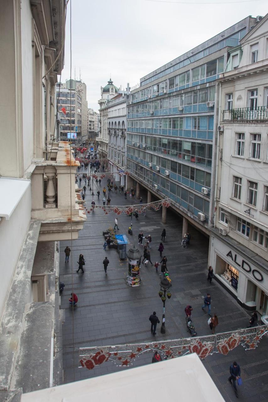 Knez Mihailova Apartman Belgrado Buitenkant foto